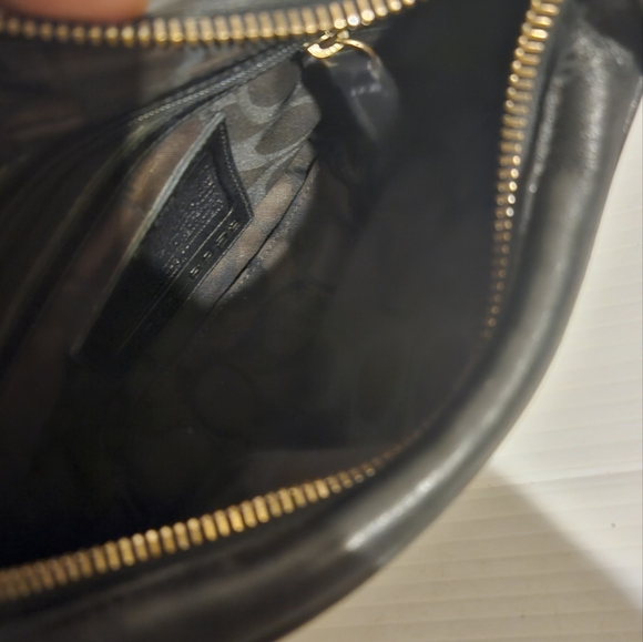 Rare Vintage Coach 6953 Amanda Small Hobo Bag Purse Black - Picture 13 of 16